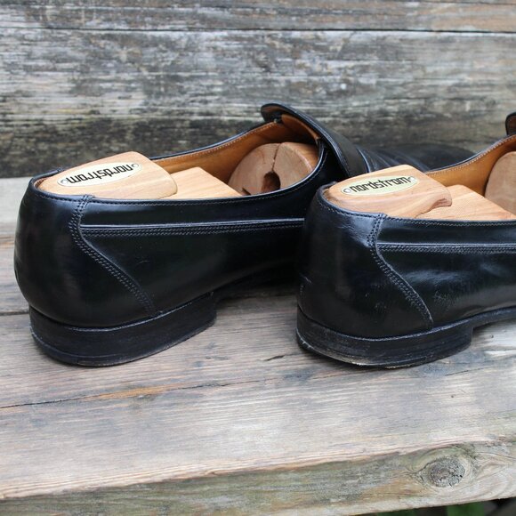 Church's Black Leather Buckle Loafer, Size 9 D US, Made in England, GUC - Picture 8 of 15